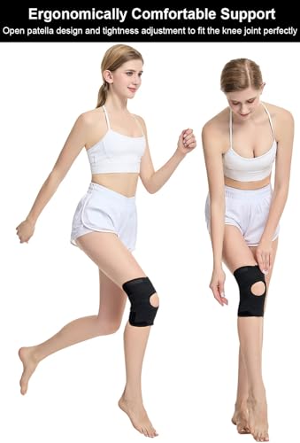SUJAYU Knee Brace for Women Men Knee Braces for Knee Pain, Adjustable Compression Sleeve Knee Brace for Meniscus Tear with...