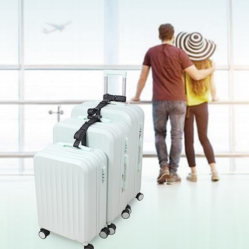 Vigorport Luggage Straps, Straps for Suitcase, Add A Bag Adjustable Attachment Accessories for Connect Your 3 Luggage Toge...