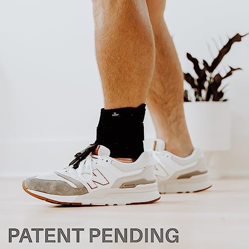 Dosh AFO Foot Drop Brace - Drop Foot Brace for Walking - AFO - Unisex (Black)