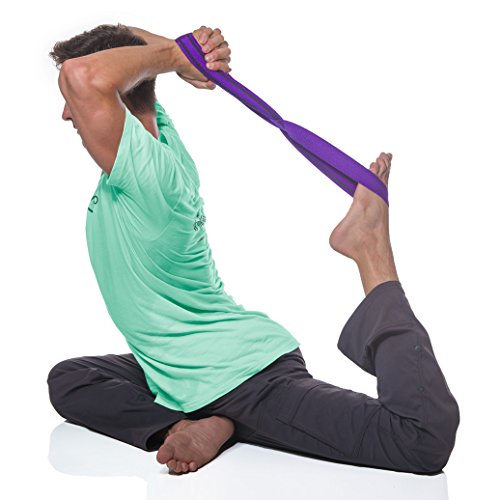 Infinity Yoga Strap for Stretching - Stretch