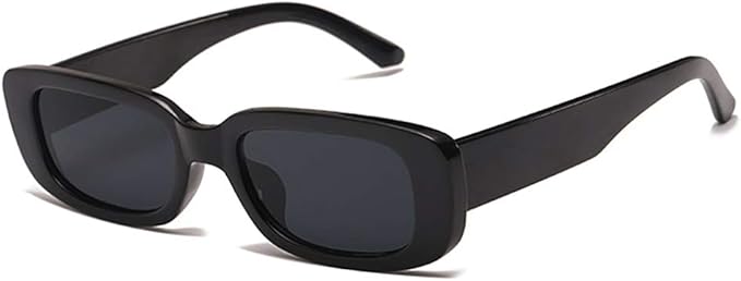 JUSLINK Rectangle Sunglasses for Womens Trendy Retro Fashion 90s Sunglasses UV 400 Protection Square Frame Eyewear