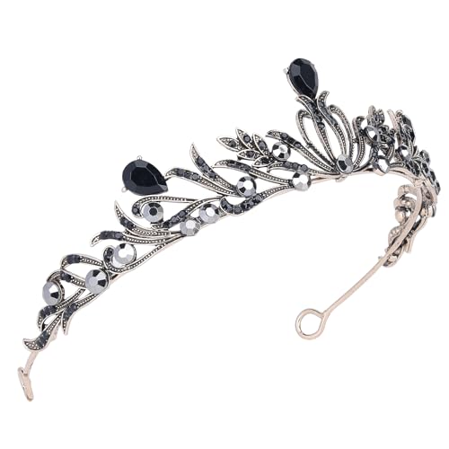 HEWEICSY Tiaras and Crowns for Women,Wedding Tiara for Women Royal Queen Crown Headband Metal Princess Tiara for Bride Bir...