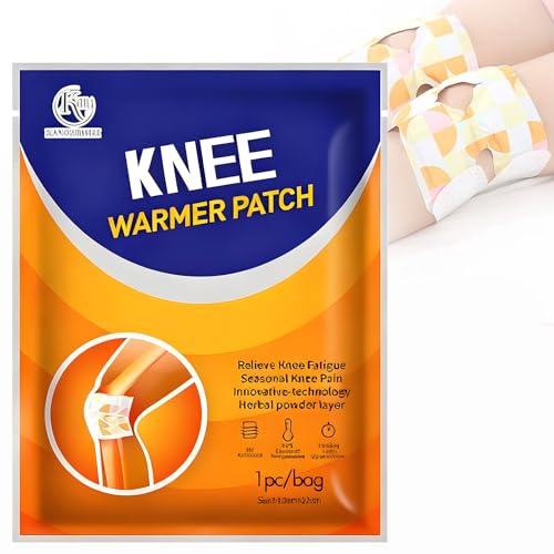 Knee Heat Wraps - 6 Count Knee Relief Patches - Targeted Knee Pain with 8-Hour Therapeutic Heat - Heated Knee Wrap Warmer...