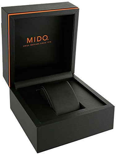 MIDO Multifort Chronograph - Swiss Automatic Watch for Men - Silver Dial - Case 44mm - M0056143603100