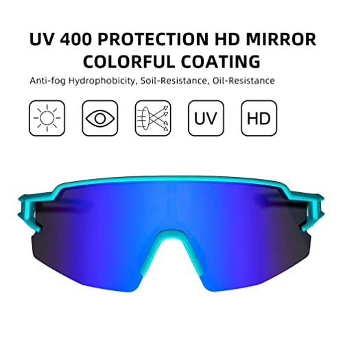 ROCKBROS Polarized Sunglasses for Men Women UV Protection Cycling Sunglasses Sport Glasses