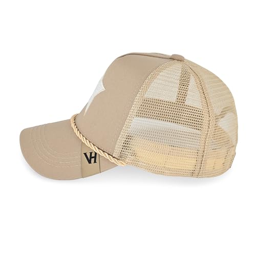 VINTAGE HAVANA Trucker Hats Women | Mesh Adjustable Snapback Hat | Men & Women Cute Trendy Fashion Baseball Cap