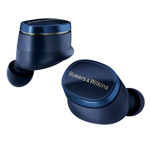 Bowers & Wilkins Pi8 Wireless Bluetooth Earbuds (Midnight Blue), in-Ear Bluetooth Earphones with Qualcomm & aptX Lossless,...