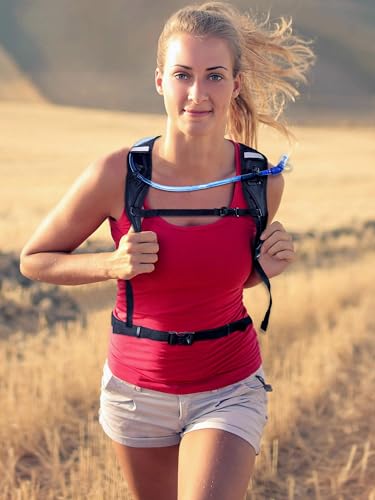 Arvano Hydration Backpack, Lightweight Hydration Pack with 2L Water Bladder, 6L Water Backpack for Men Women Cycling, Hiki...