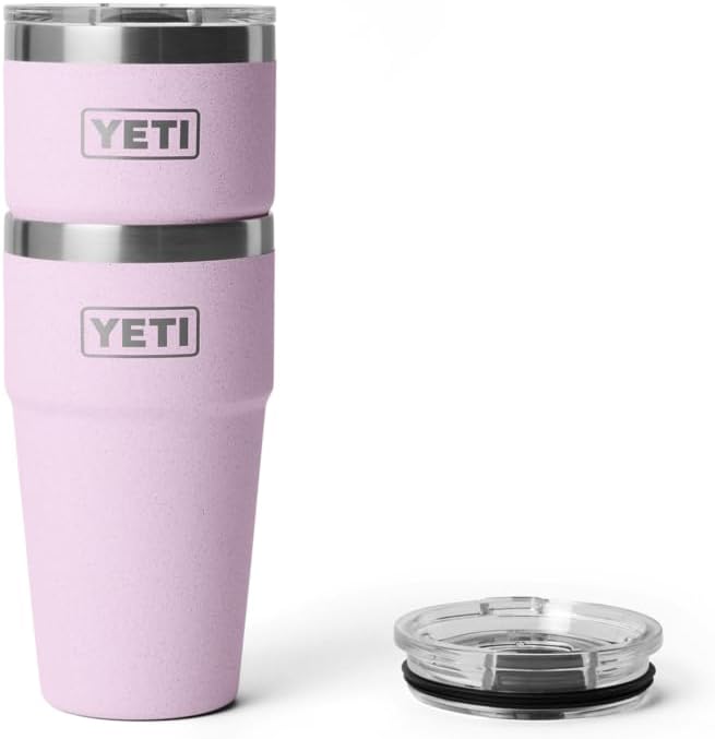 YETI Rambler 20 oz Stackable Tumbler, Stainless Steel, Vacuum Insulated with MagSlider Lid