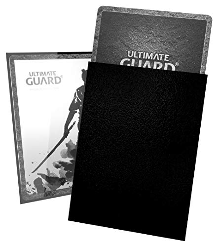 Ultimate Guard Katana Card Sleeves: 100 Standard Size TCG Sleeves, 66 x 91mm, Black Back, Tournament Quality, No PVC & Aci...