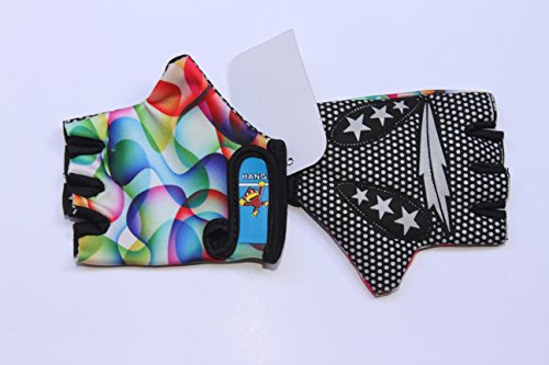HANG Monkey Bar Gloves for Children 5 and 6 Years Old with Grip Control Parkour Kids Bike Gloves