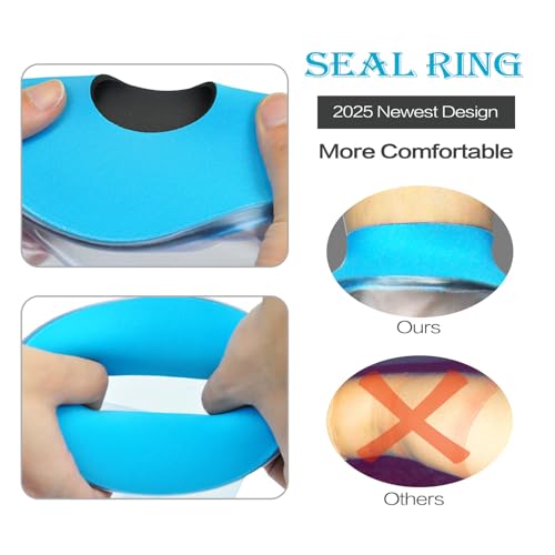 Asunby Knee Cast Cover for Shower Waterproof Bandage Cast covers Protector for Knee Replacement Surgery, Wound, Burns Wate...