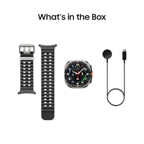 Samsung Galaxy Watch Ultra (2024) 47mm LTE AI Smartwatch w/Energy Score, Wellness Tips, Heart Rate Tracking, Sleep Monito...