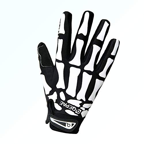 QEPAE® Unisex Breathable Cycling Full Finger Gloves Non-Slip Auto Racing Gloves for Biking Running Sporting Weightlifting ...