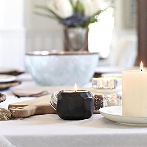 The Growing Candle, Wild Flower Scented, 13oz Ceramic Pot, Single Wick Aromatherapy Candles, 100% Soy for Women and Men, Emma