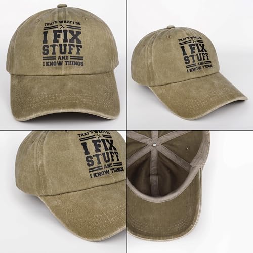 Valporia Cotton Baseball Cap Adjustable Mens Gifts Ideas for Birthday