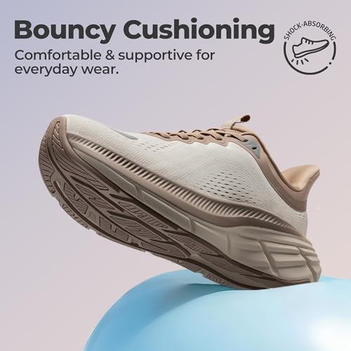 NORTIV 8 Women's Slip On Walking Shoes Cushioning Hands Free Non-Slip Breathable Comfortable Workout Running Tennis Gym At...