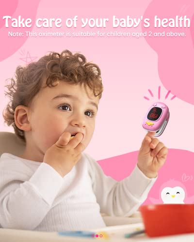 Child Pulse Oximeter For Kids - Pulse Oximeter Fingertip Childrens Pulse Oximeter Oxygen Meter Finger Pulse Oximeter ids, ...