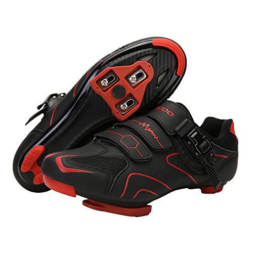 Unisex Cycling Shoes Compatible with pelaton Indoor Road Bike Riding Shoes for Men and Women Delta Cleats Clip Outdoor Pedal