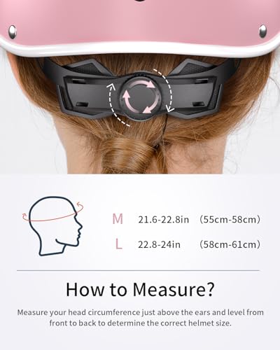 Bike Helmet for Adult, Adjustable Cycling Helmet for Men & Women, CPSC & ASTM Certified, Multi-Sport Helmet for Road Bikin...