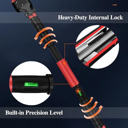 Pull Up Bar for Doorway, Adjustable Chin Up Bar with Smart Lock Mechanism, No Screws Strength Training Equipment for Home ...