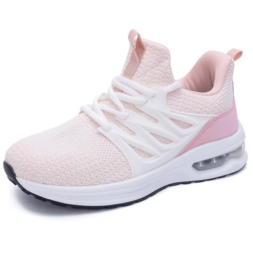 Autper Womens Running Tennis Shoes Comfortable Slip-on Walking Athletic Fashion Sneakers for Jogging Gym Workout Size 5.5-11