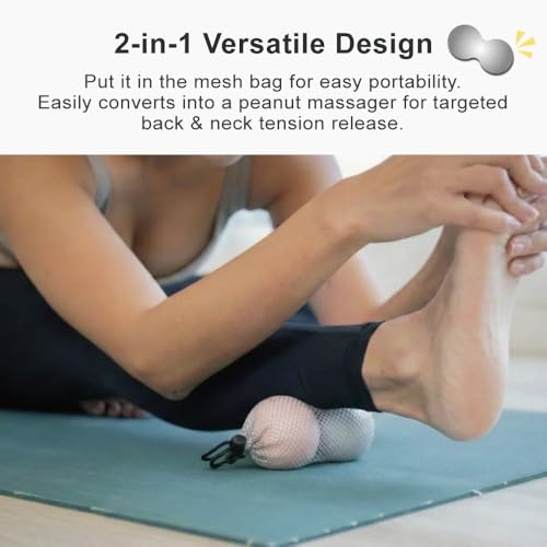 INEXTION - Therapy Massage Balls (2-Pack), High-Density Fascia Balls for Targeted Muscle Relaxation & Daily Recovery - 50D...