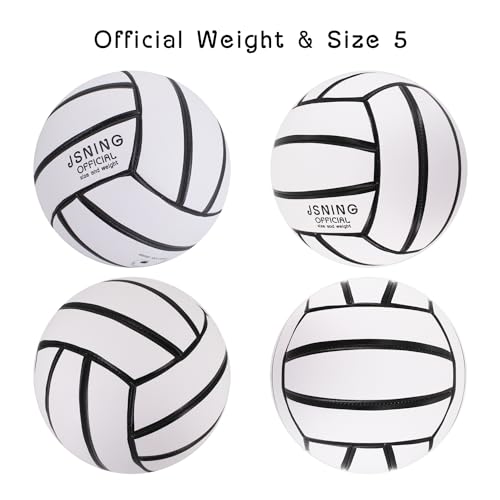 JSNING Volleyball,Soft Touch,Volley lite for Outdoor Indoor Beach Game,Official Size 5