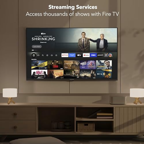 INSIGNIA 55-inch Class F50 Series LED 4K UHD Smart Fire TV with Alexa Voice Remote (NS-55F501NA26)