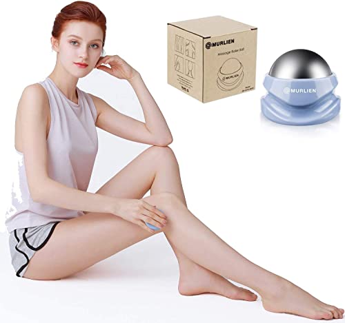 MURLIEN Ice Therapy Massage Roller Ball, Manual Massager for Trigger Point, Deep Tissue Massage, Alleviating Muscle Tensio...