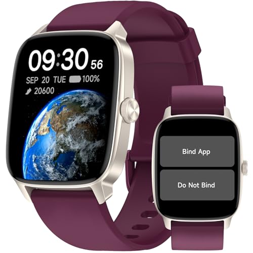 Pedometer Watch No APP/Phone Required, Waterproof Fitness Tracker Watch with Heart Rate Monitor, Large Screen with Pedomet...