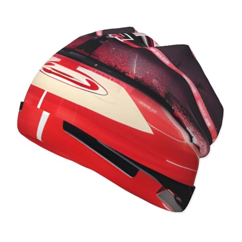 YANYU Basketball Arenas Print Soft Beanie Winter Hat Warm Thermal Cap Headwear for Snow Play Outdoor Activities