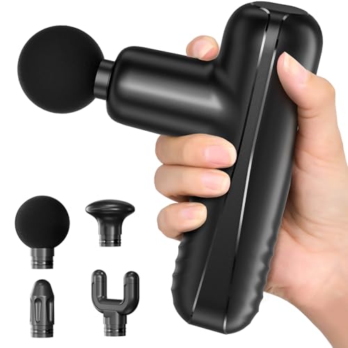 PENJOY Mini Massage Gun, Powerful Handheld Muscle Massager for Muscle Relaxation, Deep Tissue Percussion Small Massage Gun...