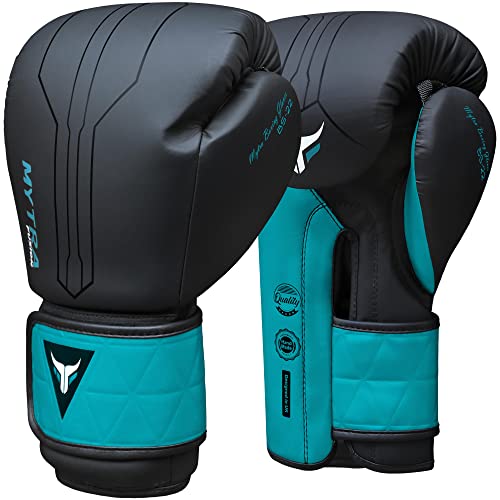 Mytra Fusion Boxing Gloves Included with Free Hand Wraps Punching Gloves MMA Training Muay Thai Gloves Men & Women Kickbox...