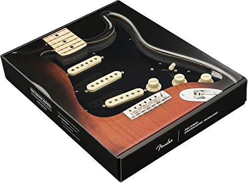 Fender Pre-Wired Strat Pickguard, Vintage Noiseless Sss Electric Guitar Electronics (0992344506)