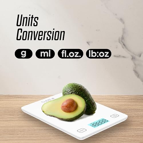 CUBITT Smart Kitchen Scale, Bluetooth Food Scale with Nutritional Calculator for Keto, Macro and Calorie, Digital Grams an...