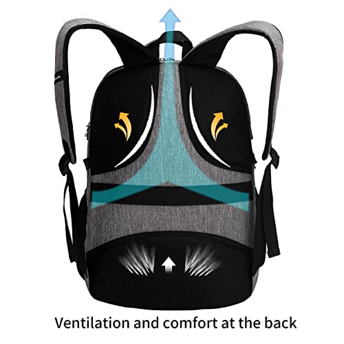 SHRRADOO Anti Theft Laptop Backpack Travel Backpacks with usb Charging Port for Women Men High School College Backpack Com...
