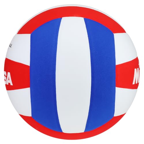Mikasa Competitive Class Volleyball (Red/White/Blue)