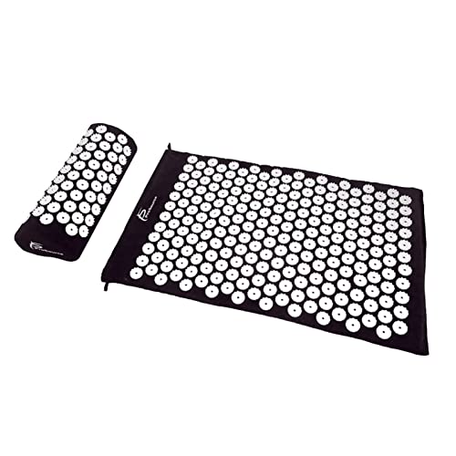 SHUOCONG Massage Cushion Acupuncture mat Relieve Stress Back Body Pain Spike Acupressure Massager Mat(Blue)