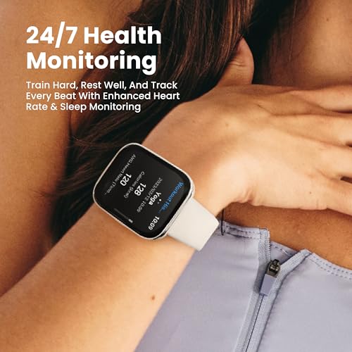 Amazfit Bip 5 Unity Smart Watch 46mm, 11-Day Battery, Fitness Activity Tracker with 120+ Sports Modes, Heart Rate & Sleep ...