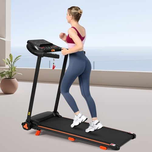 STOKRA Treadmills for Home, 350 lbs Weight Folding Treadmill with 0-6% Auto Incline, 3.0 HP Walking Pad Treadmills, Runnin...