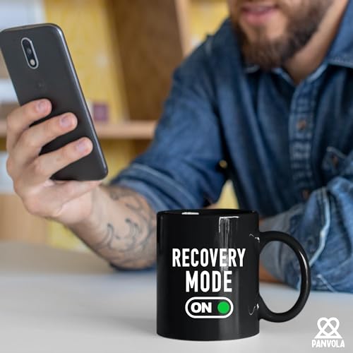Recovery Mode On Get Well Coffee Mug Gift For Patient Motivational Inspirational Gifts For Family Friends Ceramic Cup Nove...