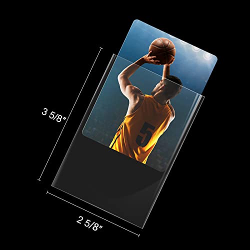 Foldermax Clear Penny Card Sleeves 200 Count, Card Protectors Sleeves for Baseball Cards, Game Cards and Trading Cards
