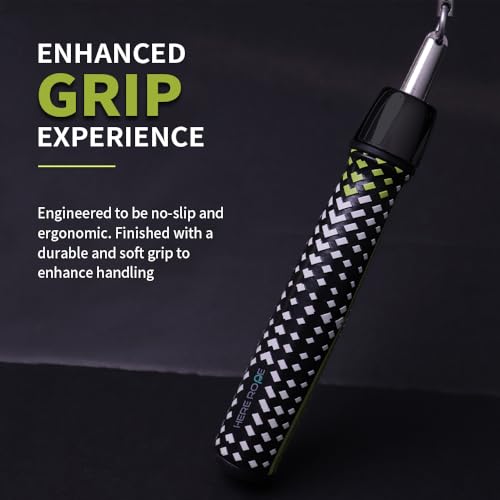 Hererope Weighted Jump Ropes for Men & Women, 1/2 LB Jump Rope Weighted With Ball-bearing, No-Slip Grip, Durable Steel Cab...