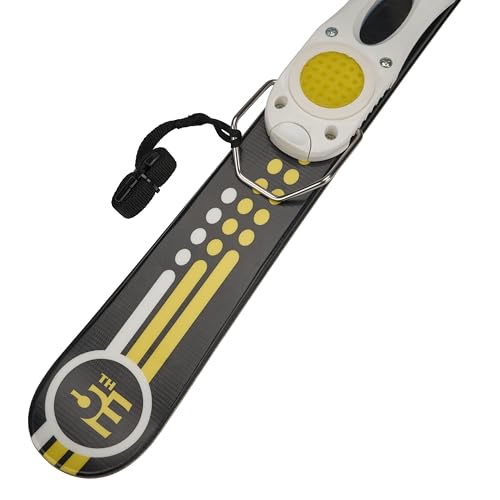 5th Element 99cm Ski Blades, Ski Boards, Snowblades | Adjustable Non-Release Bindings -Twin Tip Freestyle Mini Skis Short ...