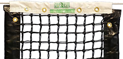 Har-Tru Royale 3.0mm Double Braided Tennis Net w Center Strap
