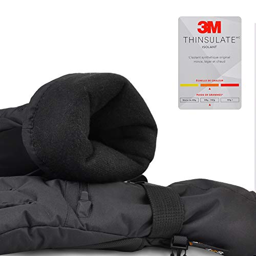 Solaris Waterproof Ski Gloves for Men Women, Winter Warm Cozy 3M Thinsulate Snowboard Gloves for Skiing, Snowboarding, Sho...