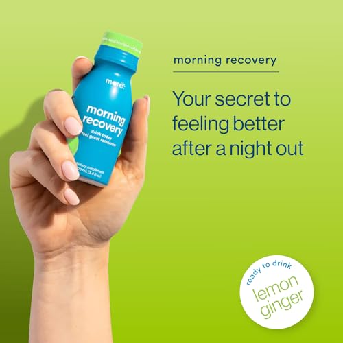 Morning Recovery Electrolyte, Milk Thistle Drink Proprietary Formulation to Hydrate While Drinking for Morning Recovery, H...