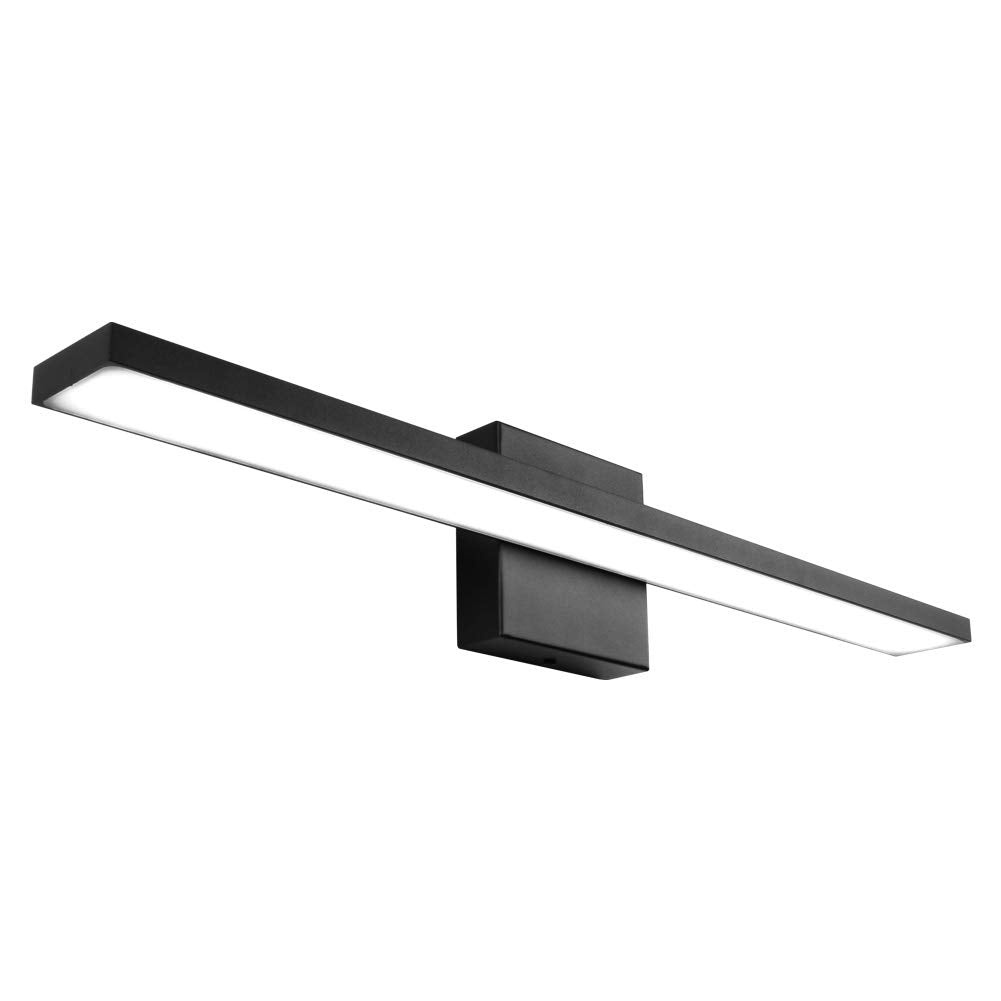 Ralbay 24 Modern Led Vanity Light, 20W Aluminum Fixture, Frosted Cool White, Model Maryan