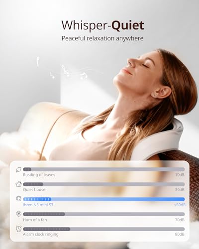 Shiatsu Neck and Back Massagers with Heat, 150 Mins Uses, 4 Modes & Adjustable Massage Head, Electric 3D Deep Tissue Knead...